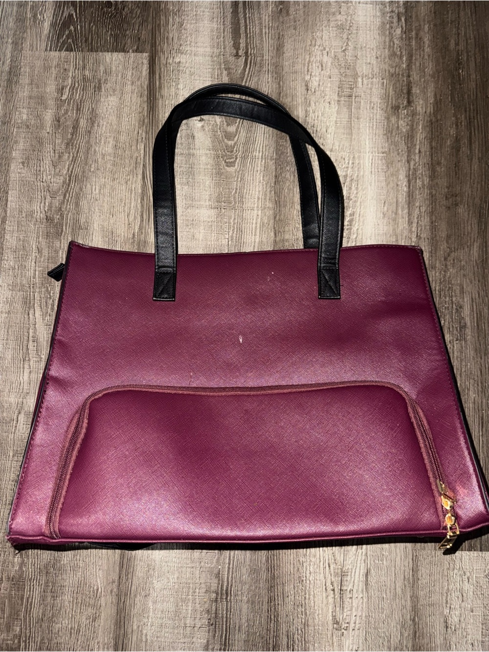 KKXiu Insulated Lunch Tote Bag 15.6” Laptop Bag Duo in Burgundy